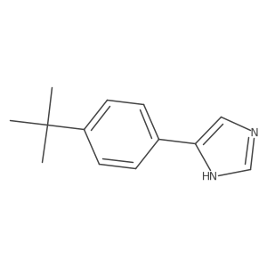 4-(4-tert-butylphenyl)-1H-imidazole结构式