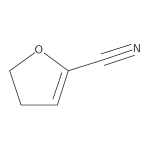 4,5-Dihydrofuran-2-carbonitrile结构式