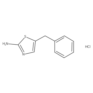 5-Benzyl-1,3-thiazol-2-amine hydrochloride Structure