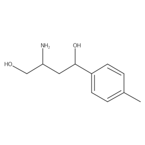 (1R,3S)-3-Amino-1-(4-methylphenyl)-1,4-butanediol结构式