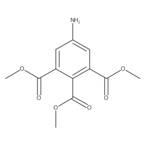 Trimethyl 5-aminobenzene-1,2,3-tricarboxylate Structure