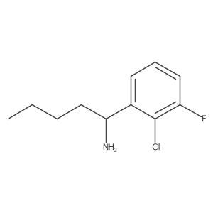 Benzenemethanamine, I+/--butyl-2-chloro-3-fluoro-结构式