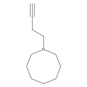 1-(But-3-yn-1-yl)azocane Structure