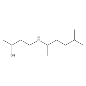 4-[(5-Methylhexan-2-yl)amino]butan-2-ol Structure