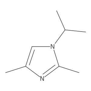1H-Imidazole, 2,4-dimethyl-1-(1-methylethyl)-结构式