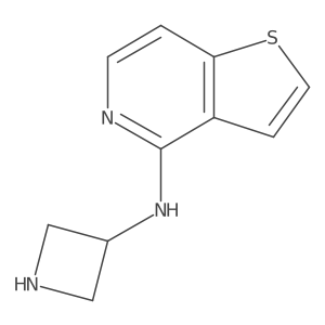 N-(azetidin-3-yl)thieno[3,2-c]pyridin-4-amine Structure