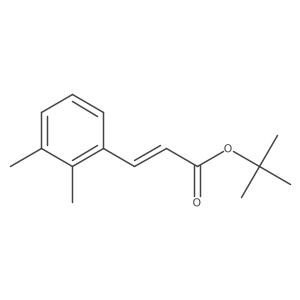 tert-butyl (2E)-3-(2,3-dimethylphenyl)prop-2-enoate Structure