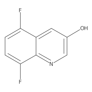 5,8-Difluoroquinolin-3-OL Structure