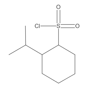 2-(Propan-2-yl)cyclohexane-1-sulfonyl chloride Structure
