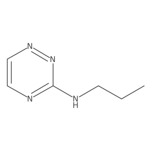N-propyl-1,2,4-triazin-3-amine结构式