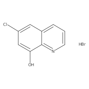 6-Chloroquinolin-8-ol hydrobromide Structure