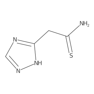 1,2,4-Triazol-3-yl-thioacetamide结构式