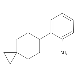2-{Spiro[2.5]octan-6-yl}aniline结构式
