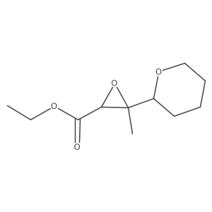 Ethyl 3-methyl-3-(oxan-2-yl)oxirane-2-carboxylate Structure