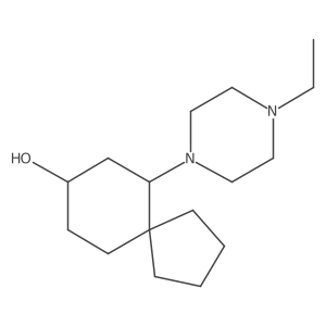 6-(4-Ethylpiperazin-1-yl)spiro[4.5]decan-8-ol Structure