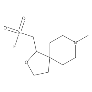 {8-Methyl-2-oxa-8-azaspiro[4.5]decan-1-yl}methanesulfonyl fluoride Structure