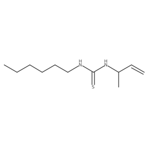 3-(But-3-en-2-yl)-1-hexylthiourea Structure