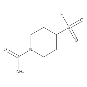 1-Carbamoylpiperidine-4-sulfonyl fluoride Structure