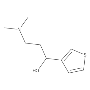 (R)-3-(Dimethylamino)-1-(thiophen-3-yl)propan-1-ol Structure