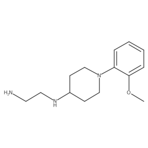 N1-[1-(2-Methoxyphenyl)-4-piperidinyl]-1,2-ethanediamine Structure