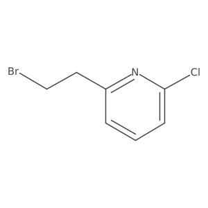 2-(2-Bromoethyl)-6-chloropyridine Structure