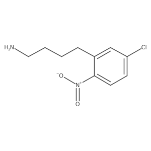 4-(5-Chloro-2-nitrophenyl)butan-1-amine Structure