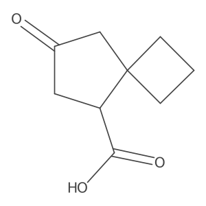 7-Oxospiro[3.4]octane-5-carboxylic acid结构式
