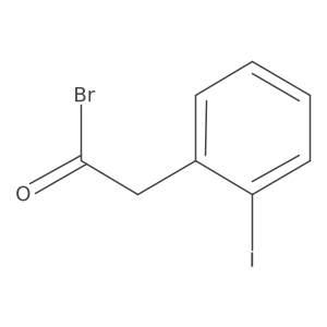 2-Iodobenzeneacetyl bromide Structure