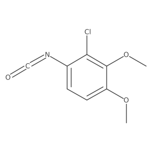 2-Chloro-1-isocyanato-3,4-dimethoxybenzene Structure