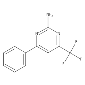 Pyrimidine, 2-amino-4-phenyl-d5-6-(trifluoromethyl)-结构式