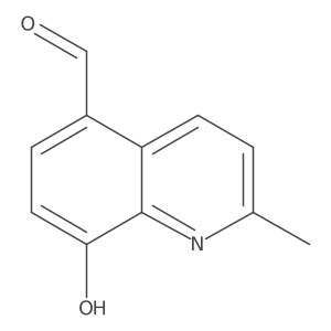 8-Hydroxy-2-methylquinoline-5-carbaldehyde Structure
