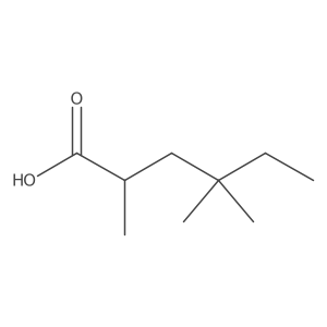 2,4,4-Trimethylhexanoic acid Structure