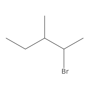 2-Bromo-3-methylpentane Structure