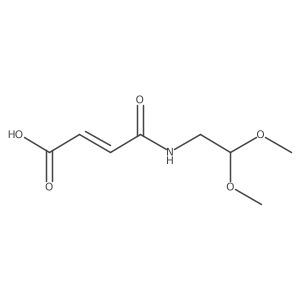 N-(2,2-Dimethoxyethyl)maleamic acid结构式