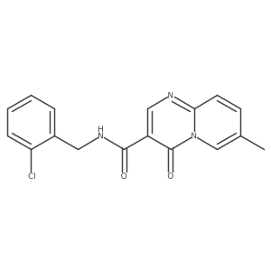 N-(2-chlorobenzyl)-7-methyl-4-oxo-4H-pyrido[1,2-a]pyrimidine-3-carboxamide Structure