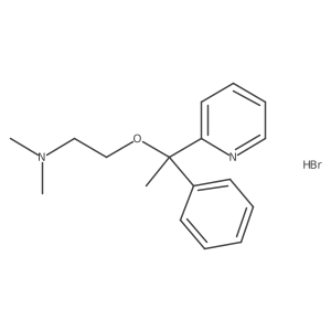 Doxylamine hydrobromide结构式