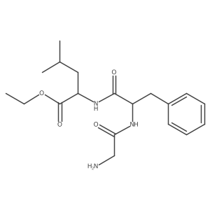 L-Leucine, glycyl-L-phenylalanyl-, ethyl ester结构式