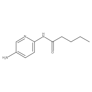 N-(5-aminopyridin-2-yl)pentanamide结构式