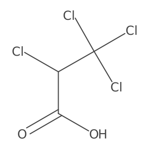 2,3,3,3-Tetrachloropropanoic acid结构式