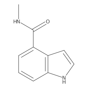 N-methyl-1H-indole-4-carboxamide Structure