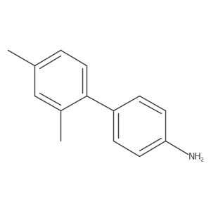 2',4'-Dimethyl-[1,1'-biphenyl]-4-amine结构式