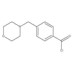 4-Morpholin-4-ylmethyl-benzoyl chloride Structure