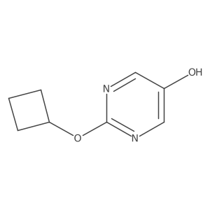 2-Cyclobutoxypyrimidin-5-OL结构式
