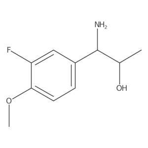 (1S,2S)-1-amino-1-(3-fluoro-4-methoxyphenyl)propan-2-ol Structure