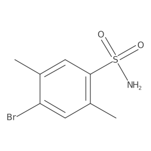4-Bromo-2,5-dimethylbenzene-1-sulfonamide Structure