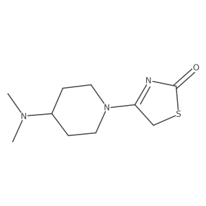 4-[4-(dimethylamino)piperidin-1-yl]-5H-1,3-thiazol-2-one Structure