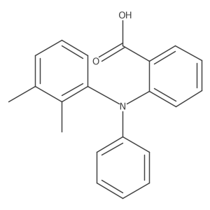 2-[(2,3-Dimethylphenyl)phenylamino]benzoic acid结构式