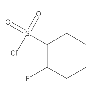 2-Fluorocyclohexane-1-sulfonyl chloride Structure