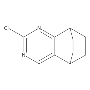 2-Chloro-5,6,7,8-tetrahydro-5,8-ethanoquinazoline Structure