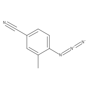 4-Azido-3-methylbenzonitrile Structure